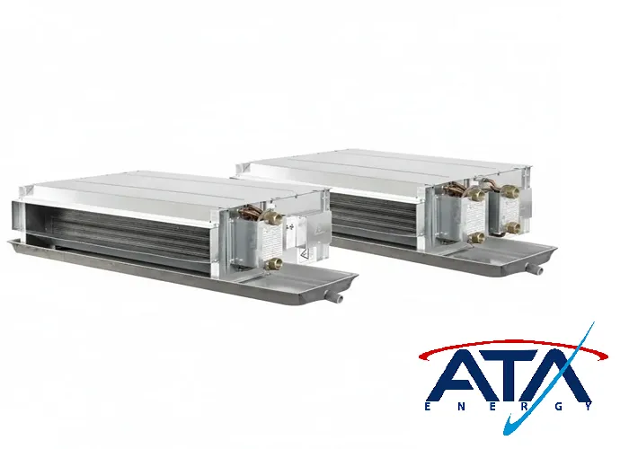 مقایسه بدنه و تعداد کویل‌های ورودی در فن‌کویل دو لوله‌ای و چهار لوله‌ای